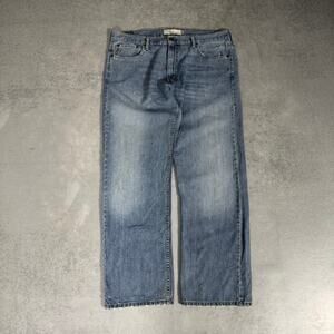 Levi’s 569 Loose Straight Light Wash Denim Jeans - Size: 36x32